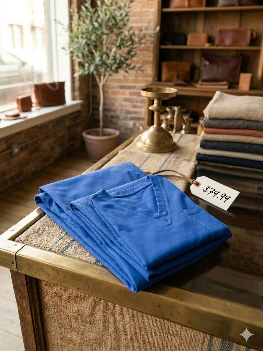 Nursing Scrub Set – Royal Blue (Top & Pants)
