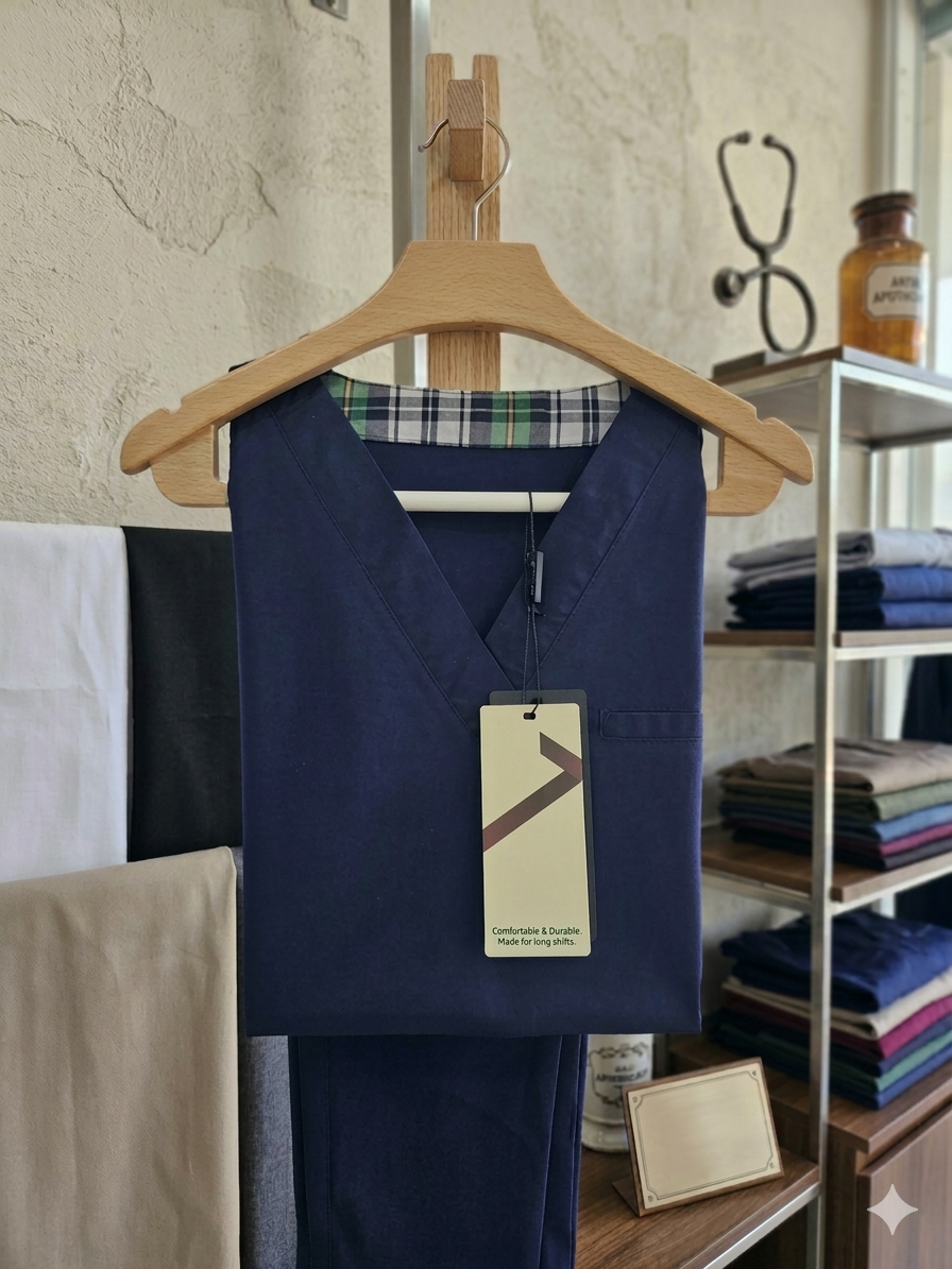 Nursing Scrubs Set - Top & Pants (Unisex)